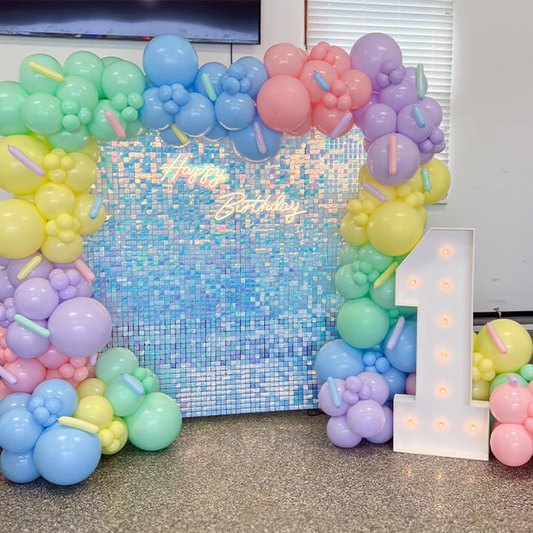 Local Rental Photo Backdrop Elegant Walls - 24Panels Only