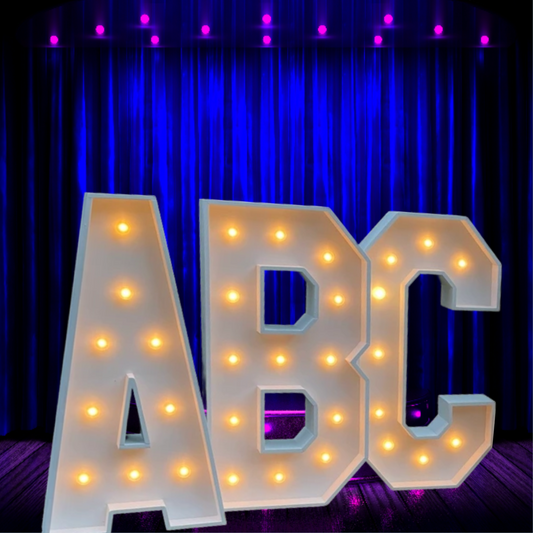 RENTAL Light Up Letters